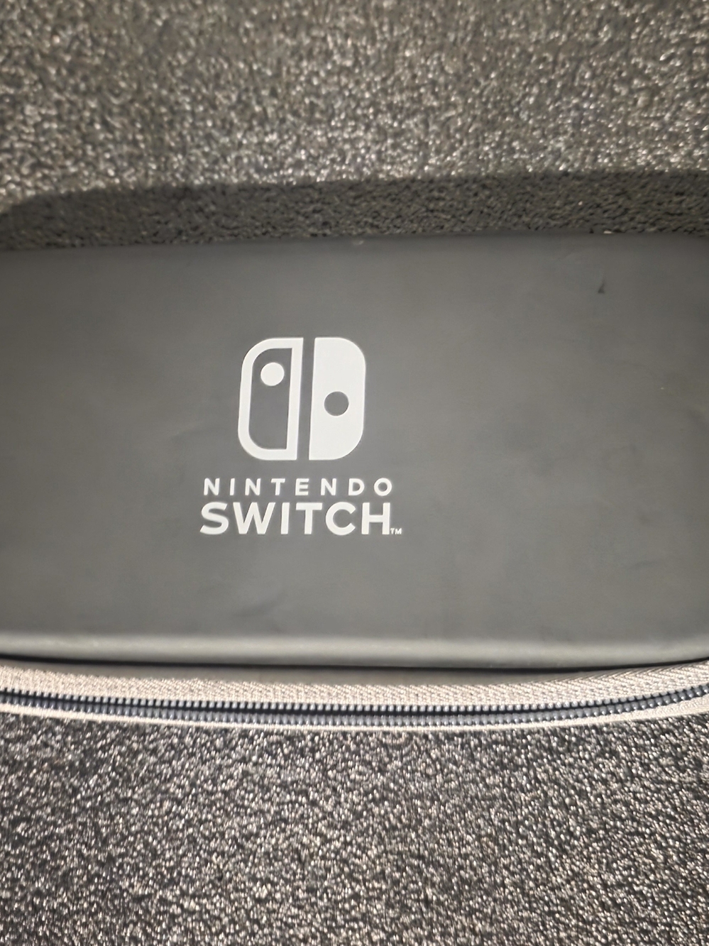Nintendo Black and Gray Portable Switch Storage Case
